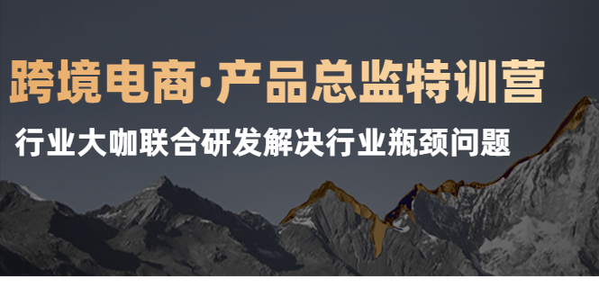 跨境电商·产品总监特训营，行业大咖联合研发解决行业瓶颈问题-56课堂