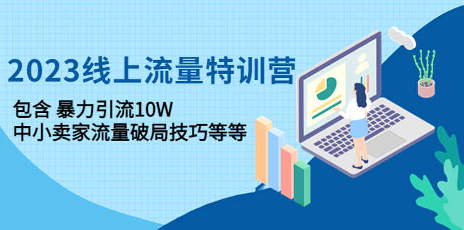 2023线上流量特训营：包含暴力引流10W+中小卖家流量破局技巧等等-56课堂