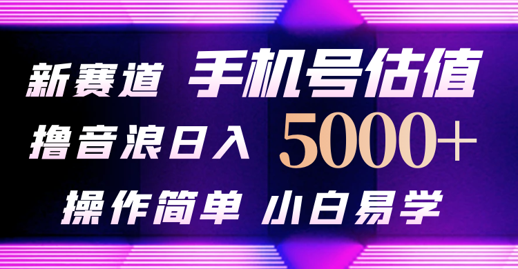 图片[1]-抖音不出境直播【手机号估值】最新撸音浪，日入5000+，简单易学，适合…-56课堂